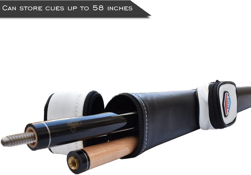 TalveX 1x1 Hard cue case Pool Cue Billiard Stick Carrying Case(Holds 1 Butt/1 Shaft) - Image 4